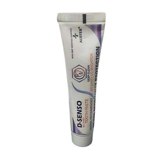 D-Senso Tooth Paste - Brush Attributes: Soft