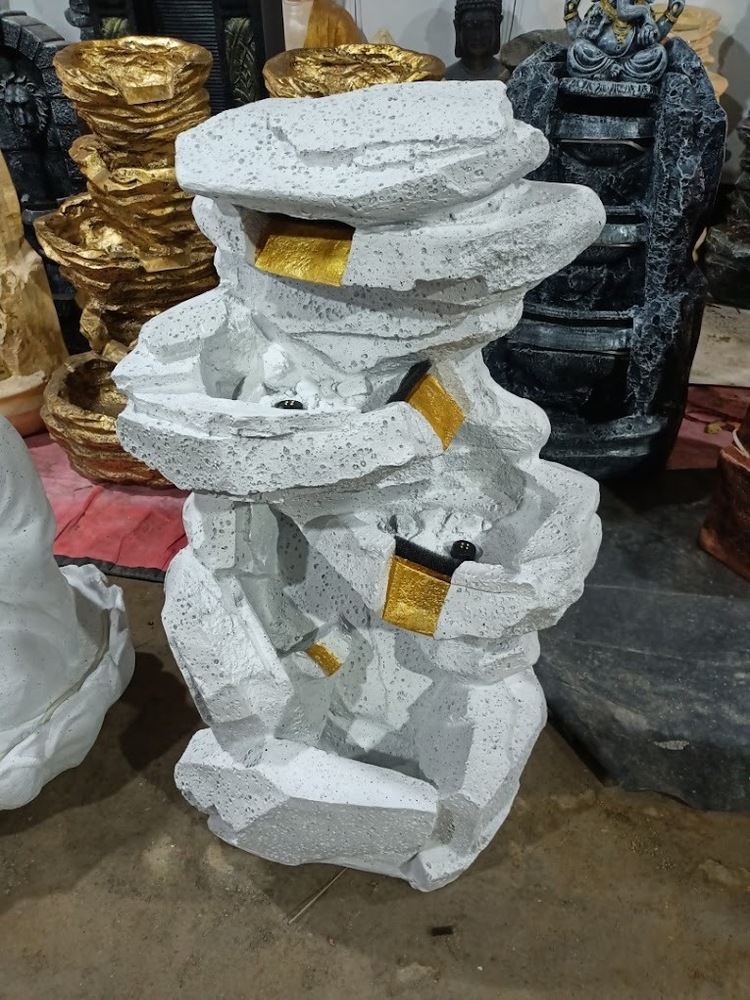 rock water fountain