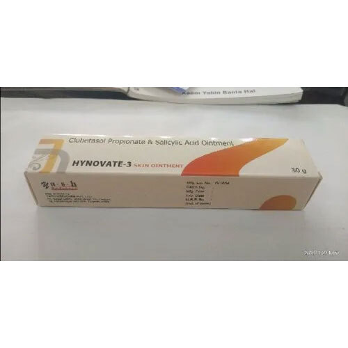 Clobetasol Propionate Salicylic Acid Ointment Hynovate 3 - Formulations Form: Cream