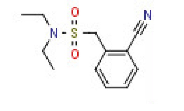 1-(2-Cyanophenyl)-N,N- diethylmethanesulfonamide
