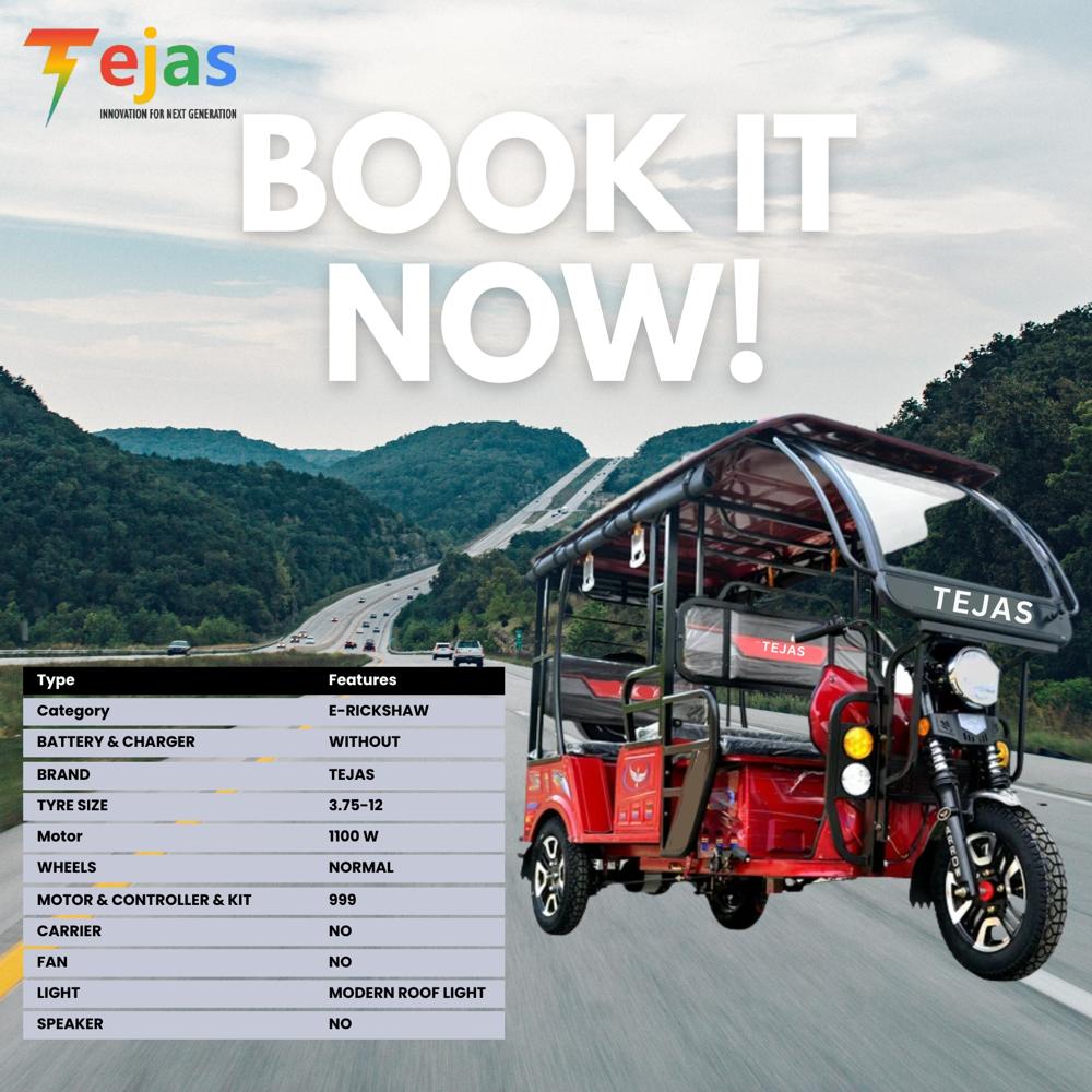Tejas Ranger MS ECO E-RICKSHAW