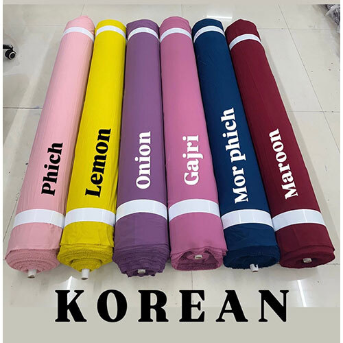 Korean Plain Fabtics - Application: Industrial