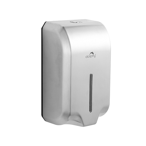 Stainless Steel Automatic Soap Dispenser - Color: White