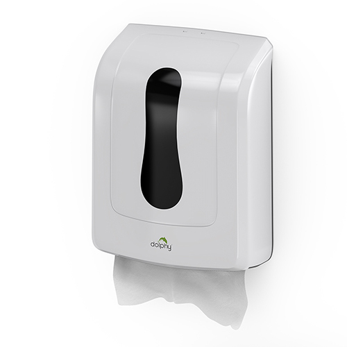 Abs Manual Multifold Tissue Paper Dispenser - Color: White