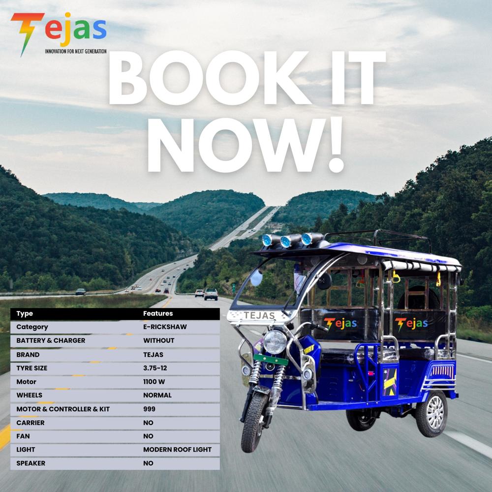Tejas Ranger SS ECO E-RICKSHAW