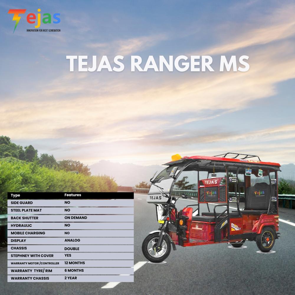 Tejas Ranger MS E-RICKSHAW