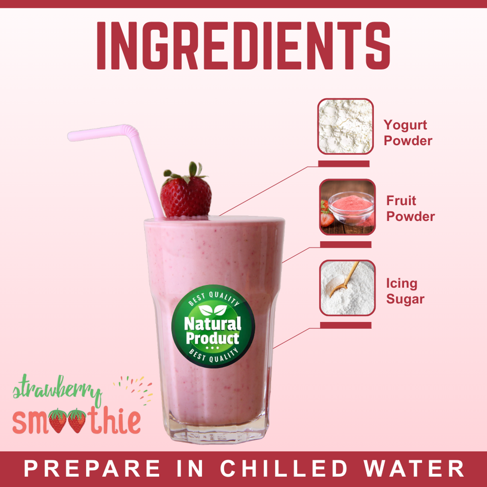 STRAWBERRY NATURAL YOGURT DRINK