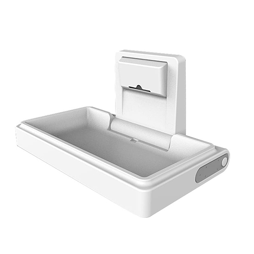 Wall Mounted Baby Diaper Changing Station - Color: White
