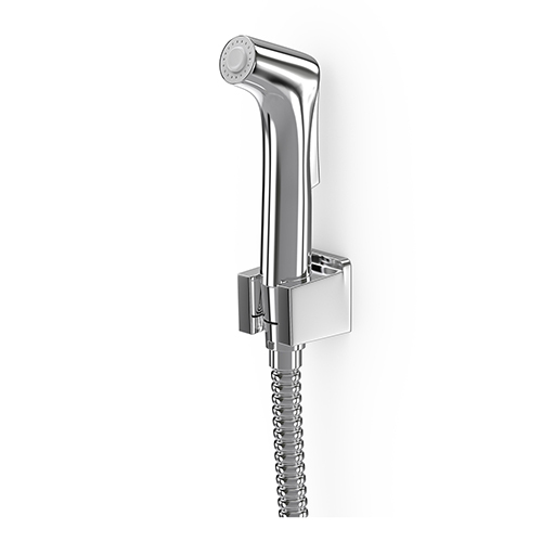 Silver Chrome Finish Bathroom Bidet Health Faucet Sprayer For Toilet - Finish: Glossy