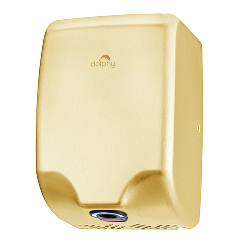 Gold 304 Stainless Steel High Speed Hand Dryer - Color: Golden