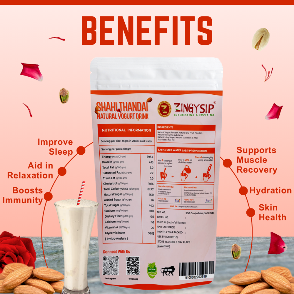 THANDAI NATURAL YOGURT DRINK