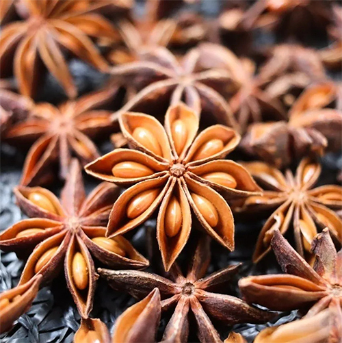 Whole Star Anise - Color: Brown
