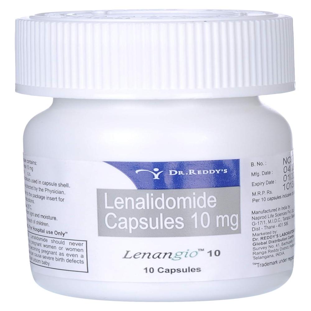 Lenangio  Lenalidomide Capsule 10mg 