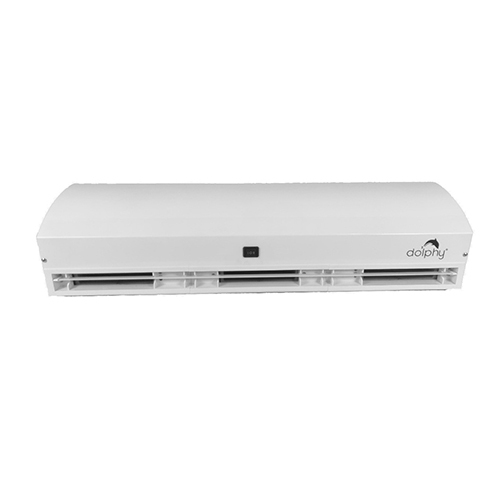 White Single Phase Metal Air Curtain - Frequency: 50 Hertz (Hz)