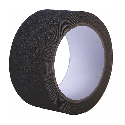Black Waterproof Anti Skid Tape For Floor - Tape Length: 18 Meter (M)
