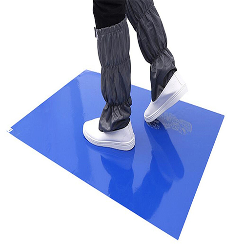 Blue Clean Room Sticky Mat Non-Slip Film - Feature: Water Proof