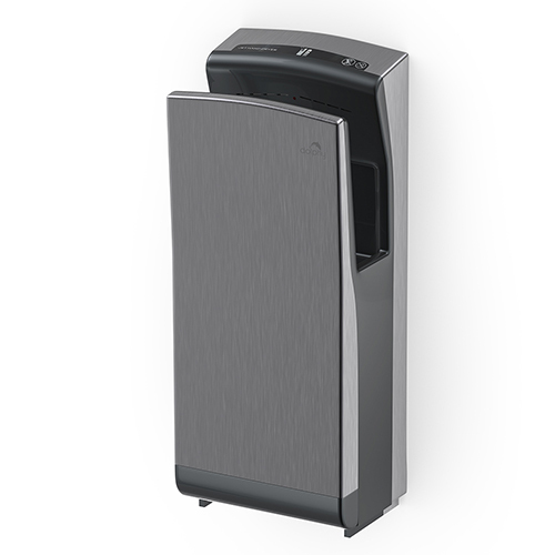Stainless Steel Hand Dryer With Brush Motor - Color: Gray
