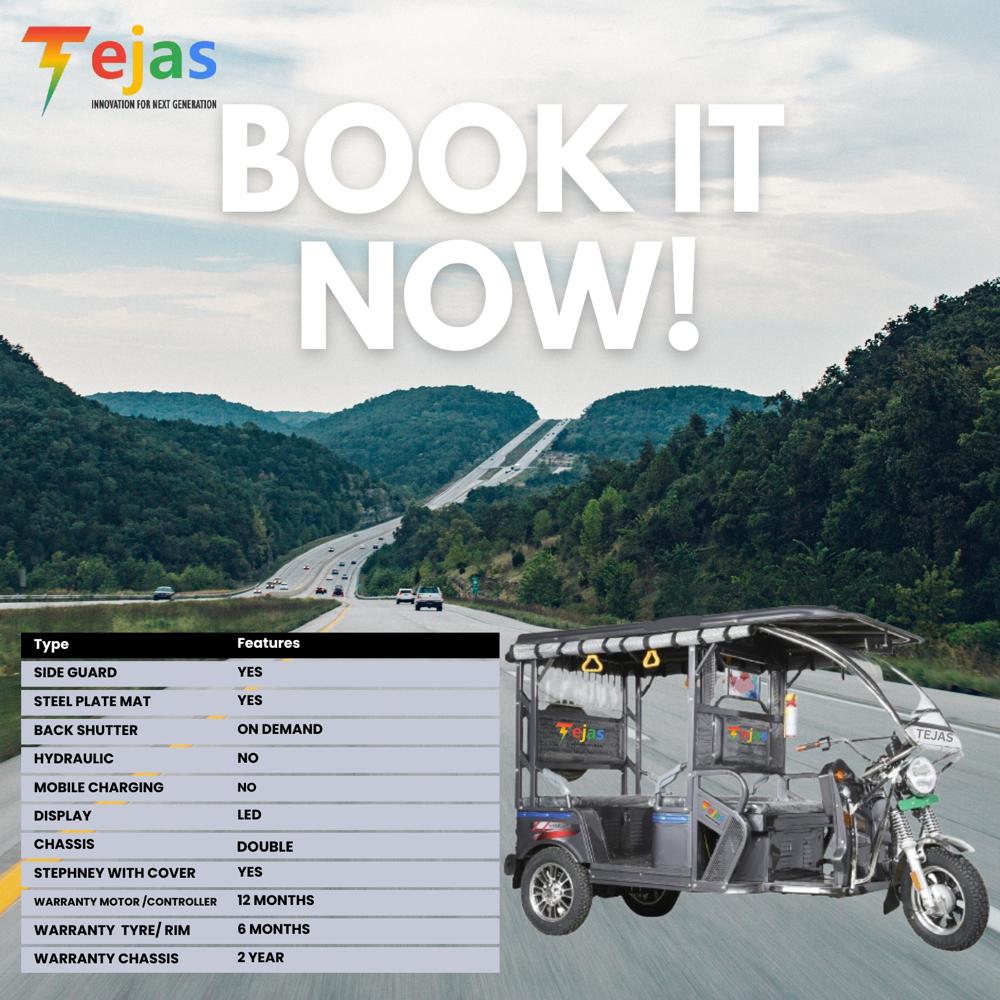 Tejas Ranger MS PREMIUM E-RICKSHAW