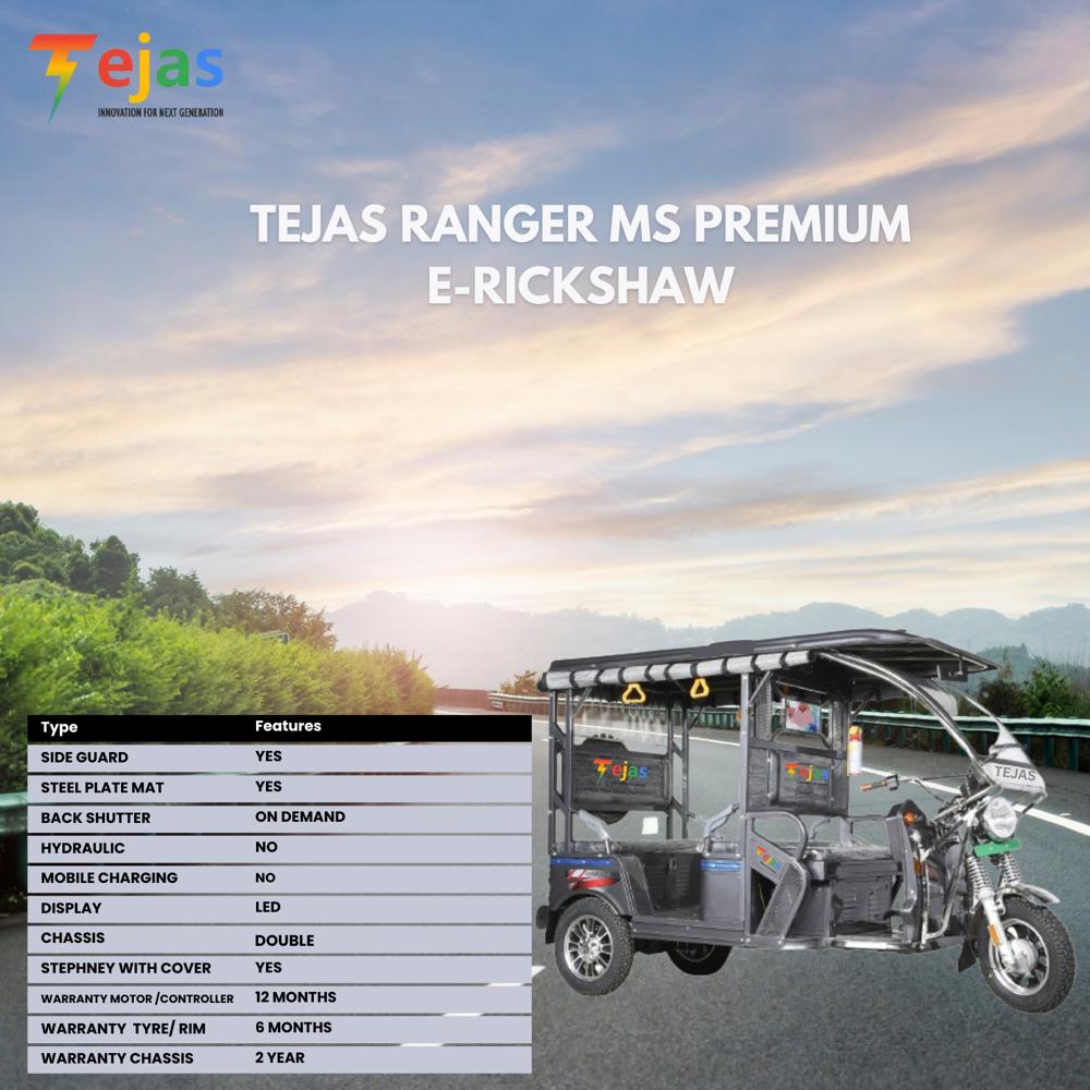 Tejas Ranger MS PREMIUM E-RICKSHAW