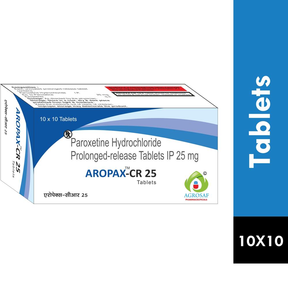 AROPAX CR 25 TAB - Paroxetine (25mg)