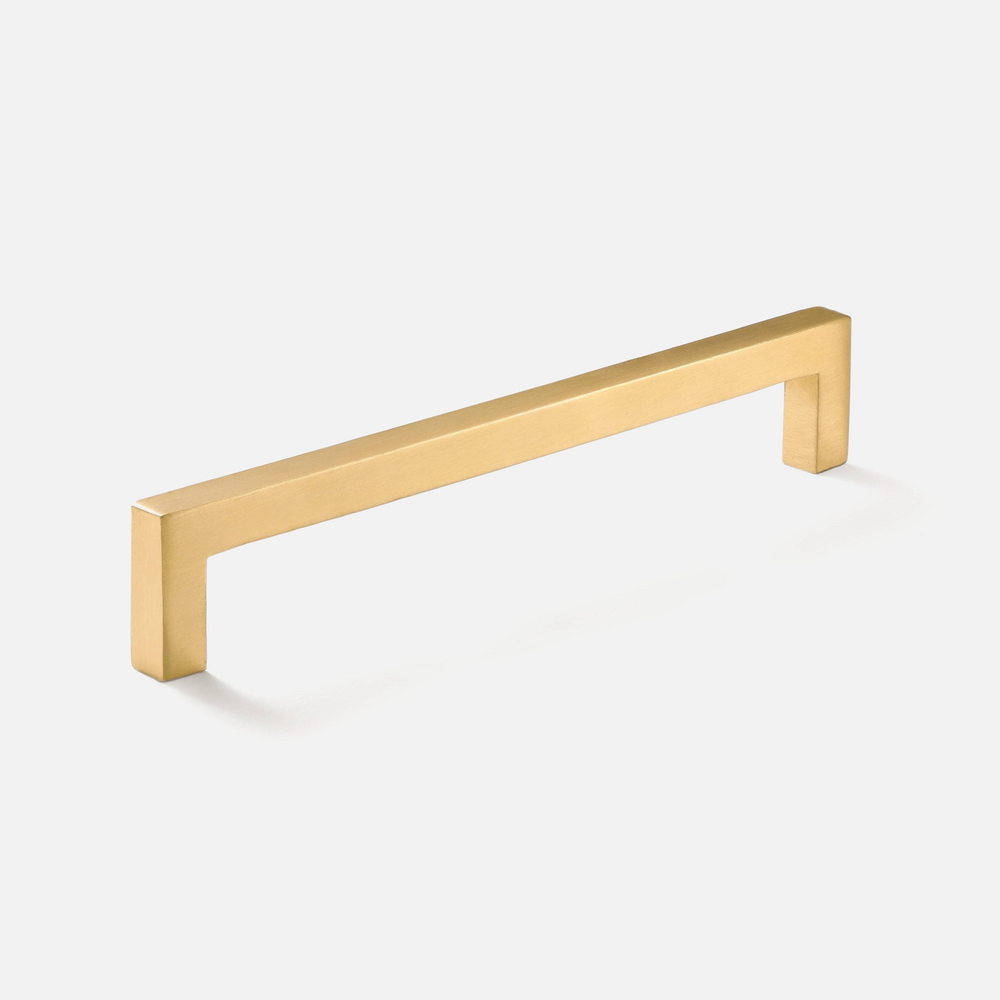 Goldenlion Cabinet Handle | Kitchen Cabinet Handle | Drawer Pull | Wardrobe Handle | D-Shape Handle - Color: Matte Gold