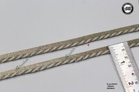 Zardoshi Border Piping Lace - Color: Golden