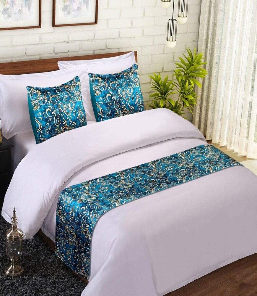 Digital Print Bed Runner - Color: Multi-colour