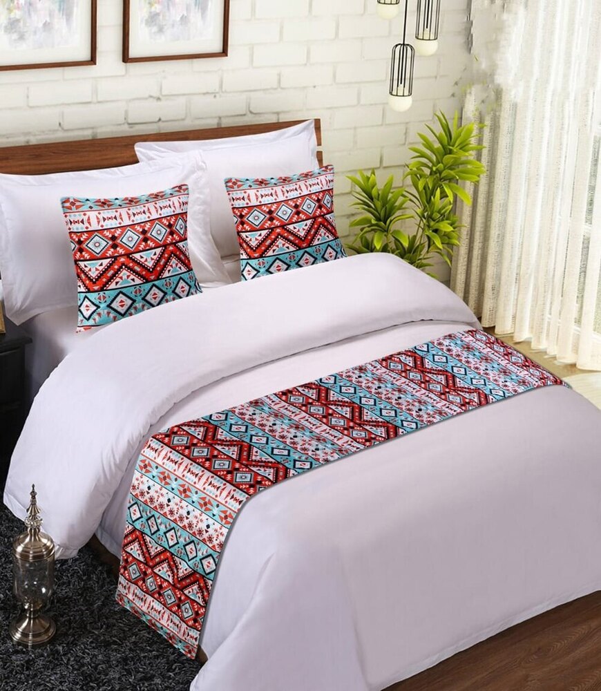 Digital Print Bed Runner