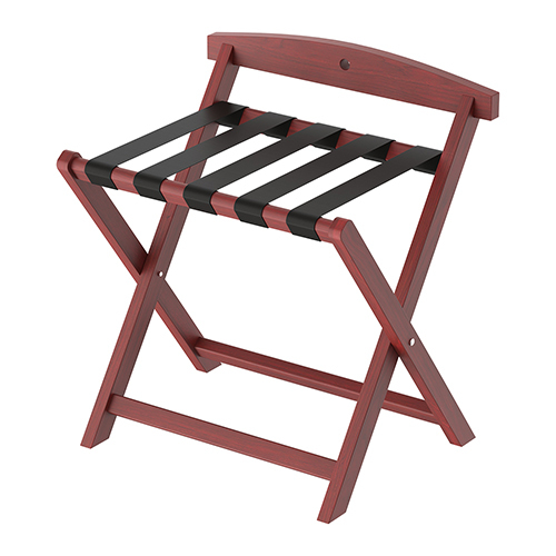 Brown OAK Wood Luggage Rack