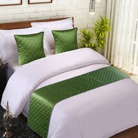 Quilted Satin Bed Runner