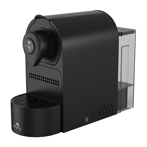 Black Automatic 1400 W Coffee Machine with Nespresso Capsule