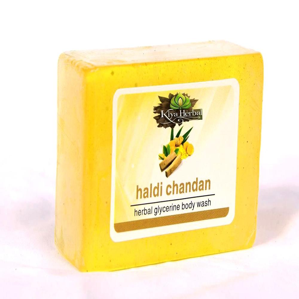 Buy Haldi Chandan Soap Wholesale 75gm - Characteristics: 100% Herbal