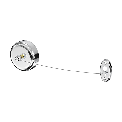 Brass Silver Round Cloth Liner - Material: Stainless Steel