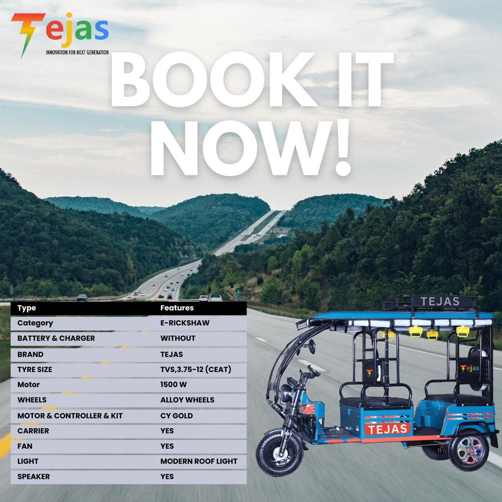 Tejas Ranger SS PREMIUM E-RICKSHAW
