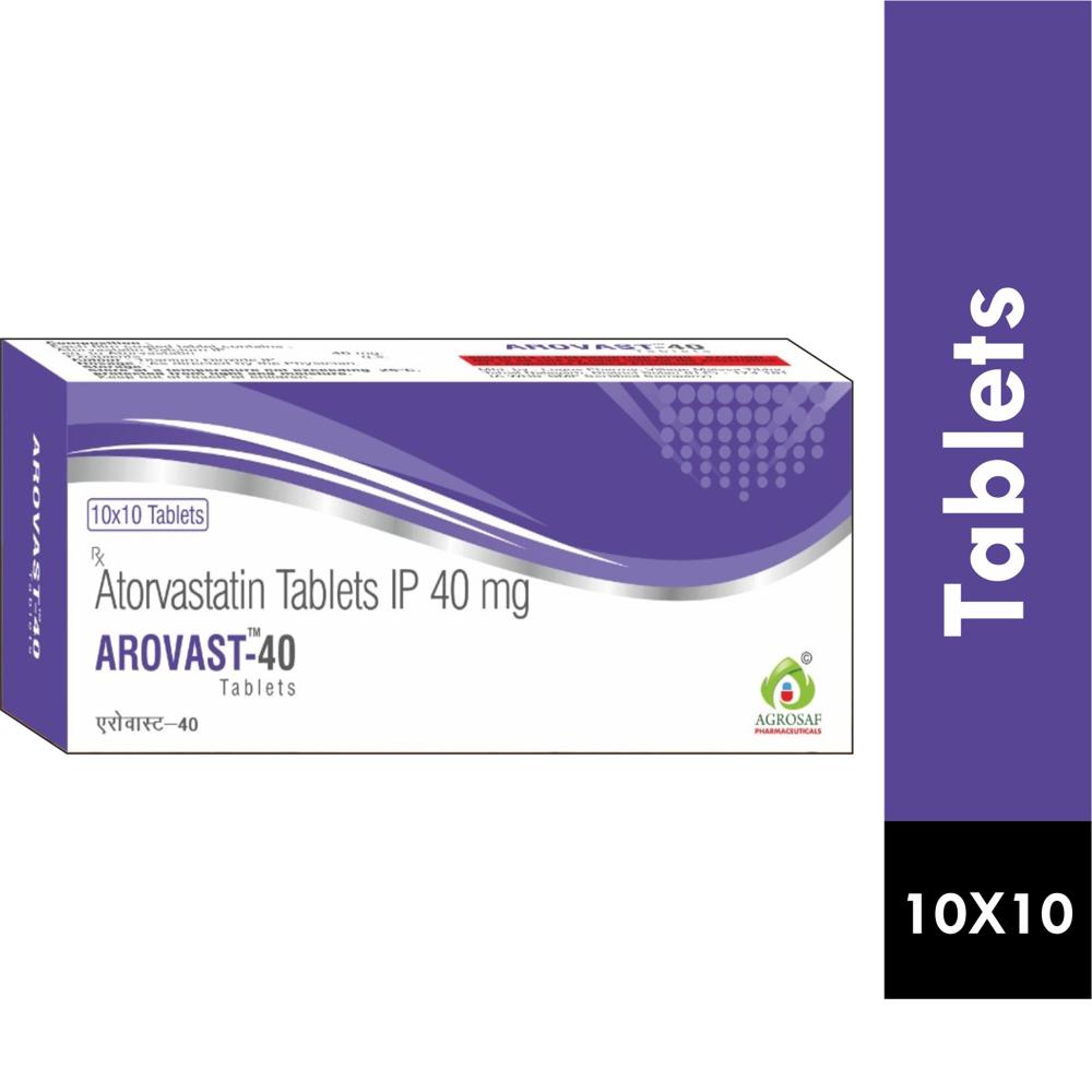 AROVAST 40 TABLET - Atorvastatin (40mg)