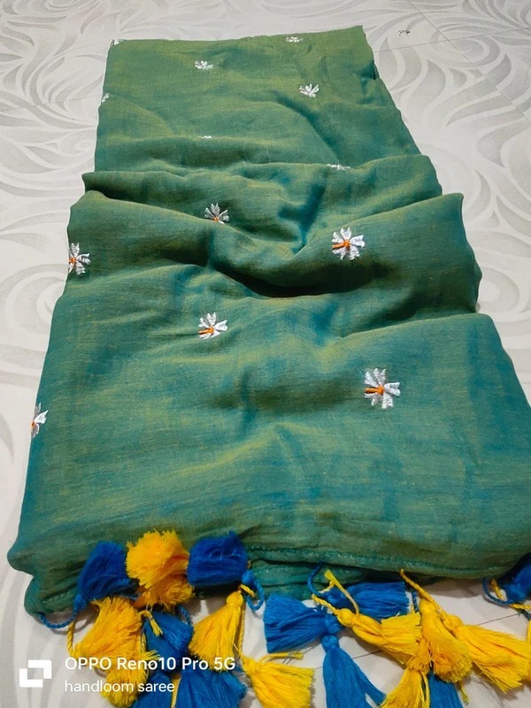 Mul Cotton With Pum Pum