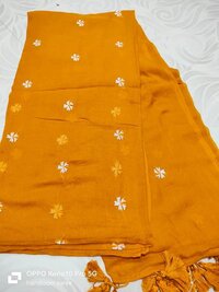 Mul Cotton With Pum Pum