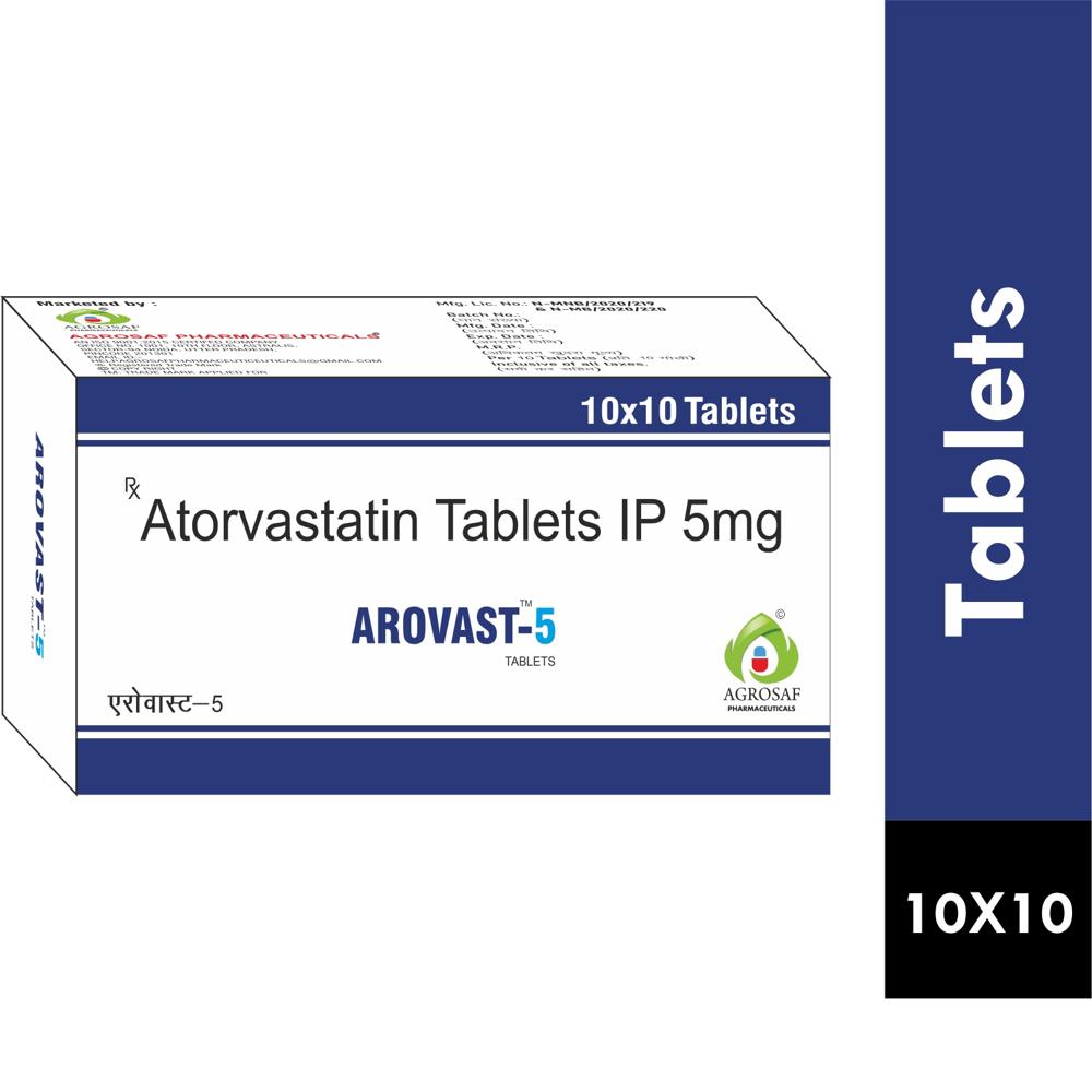 AROVAST 5 TABLET - Atorvastatin (5mg)
