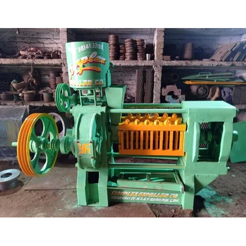 Mustard Oil Mill - Mild Steel, 30 Kg/hr Production Capacity, 220 Volt (v) | Semi-Automatic, Human Machine Interface Control System, 1-Year Warranty