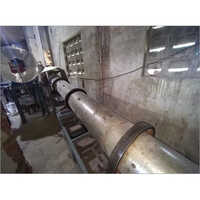 Chemical Industry Rotary Drum Dryers - Color: Silver