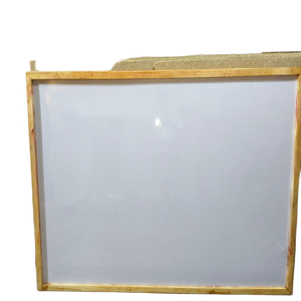 white board wooden frame