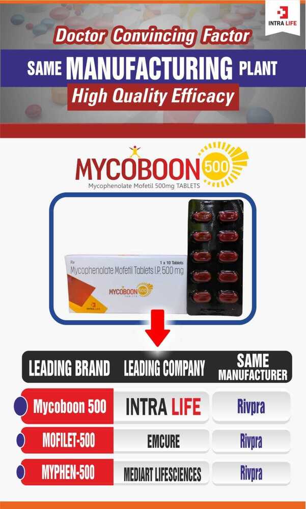 Mycoboon-500 Tablet - Drug Type: General Medicines