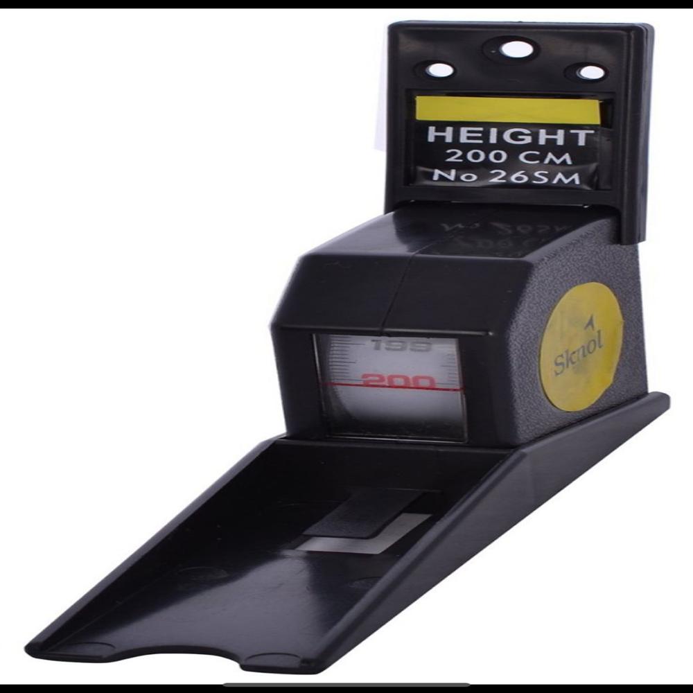 Stature Meter For Measuring Your Height - Color: Black