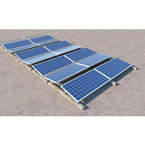 KML RCC Rooftop Solar Mounting Structure
