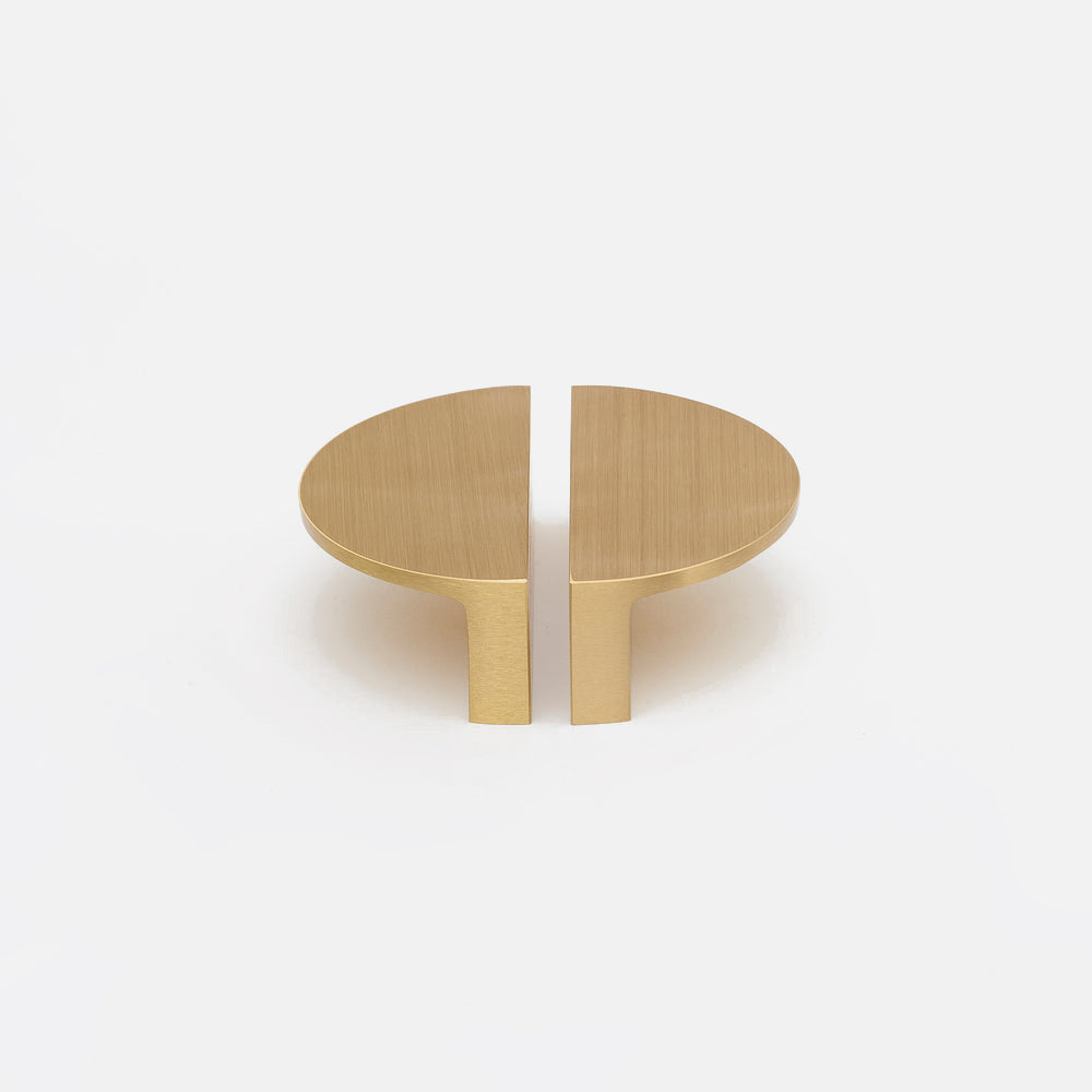 Polaris Cabinet Handle | Kitchen Cabinet Handle | Drawer Pull | Wardrobe Handle | Cupboard Handle | Semi-Circle Handle | Luxurious Long Handle - Color: Matte Gold
