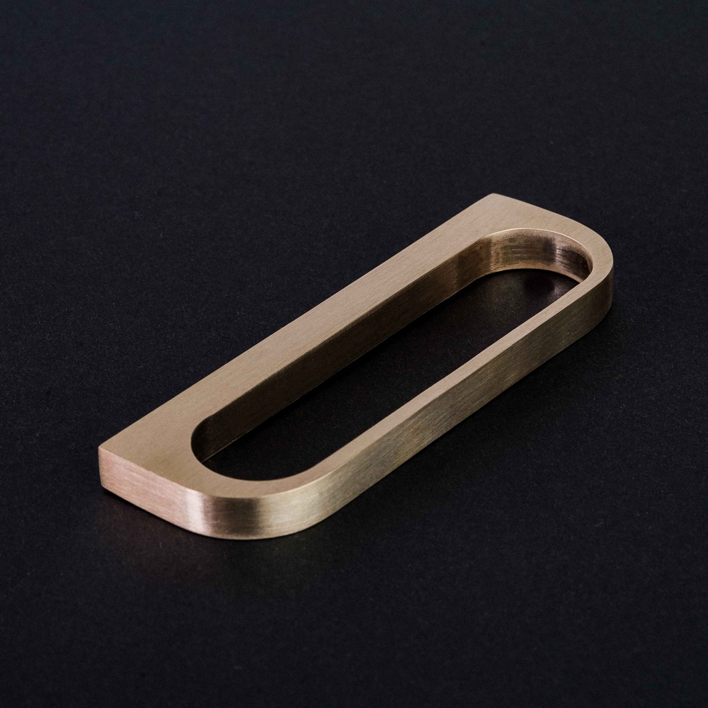 Astral Cabinet Handle | Kitchen Cabinet Handle | Drawer Pull | Wardrobe Handle | Ring Handle - Color: Matte Gold