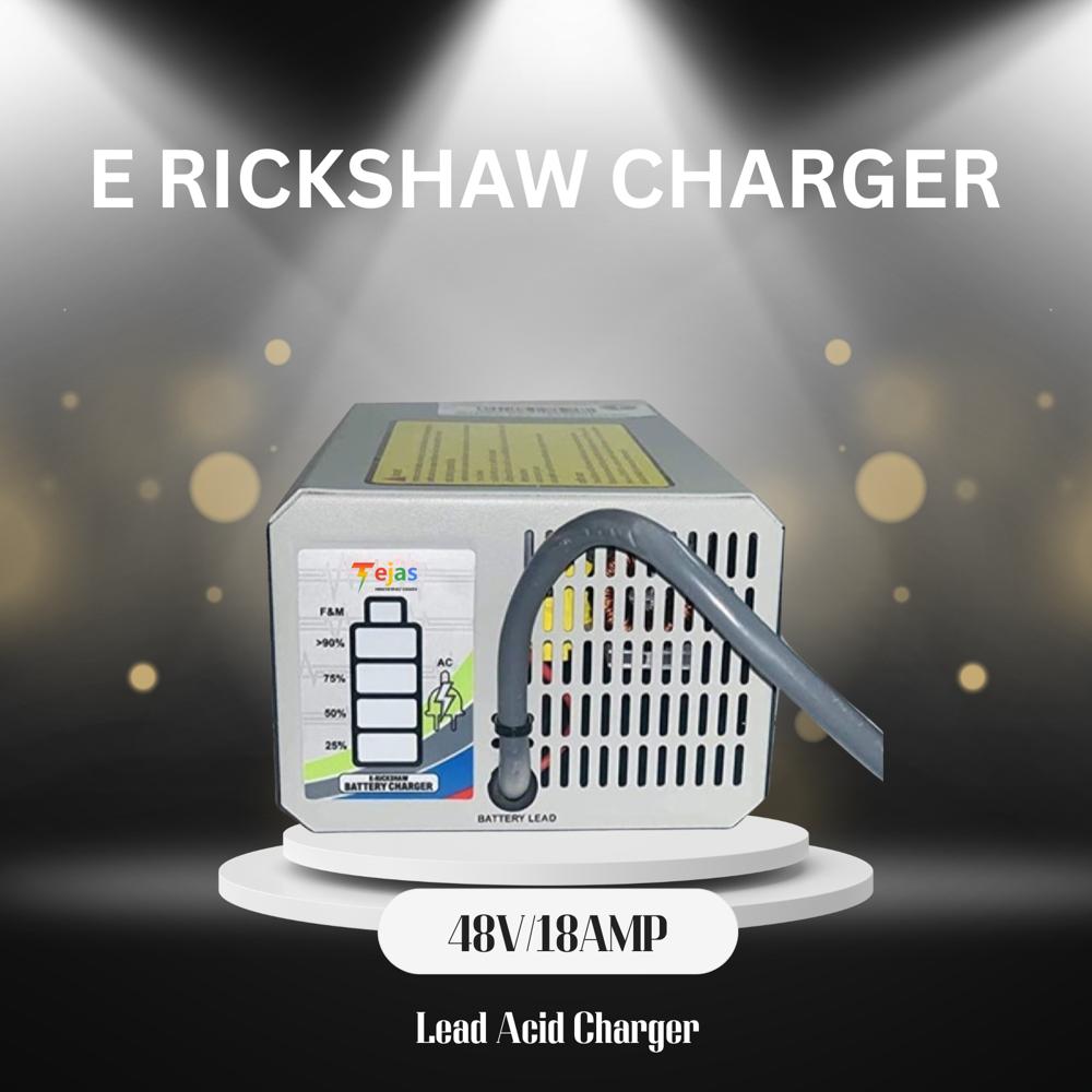E- Rickshaw Charger - Lithium 48V 18A