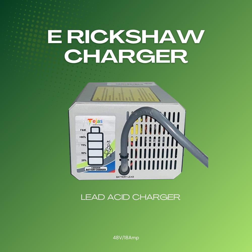 E- Rickshaw Charger - Lithium 48V 18A