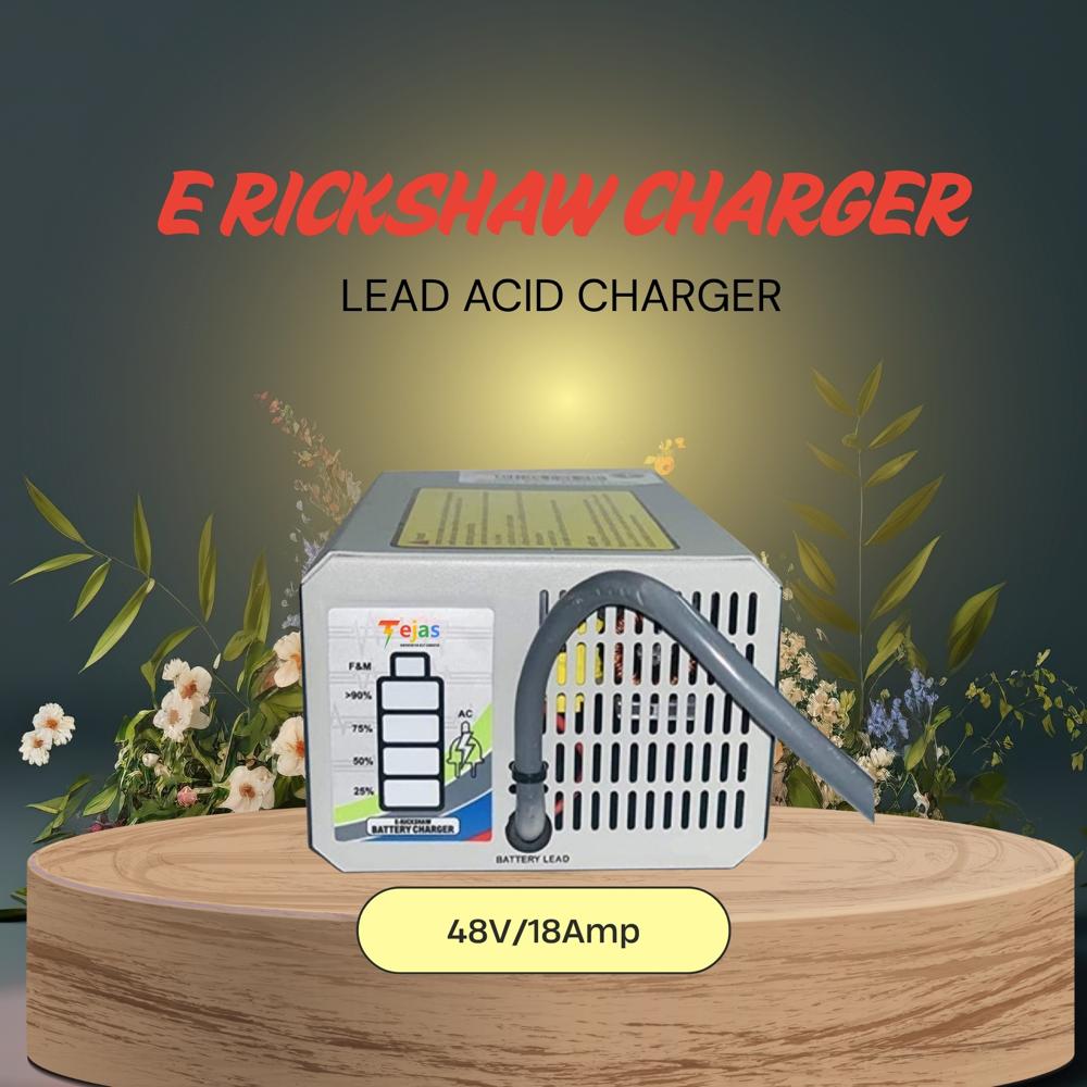E- Rickshaw Charger - Lithium 48V 18A