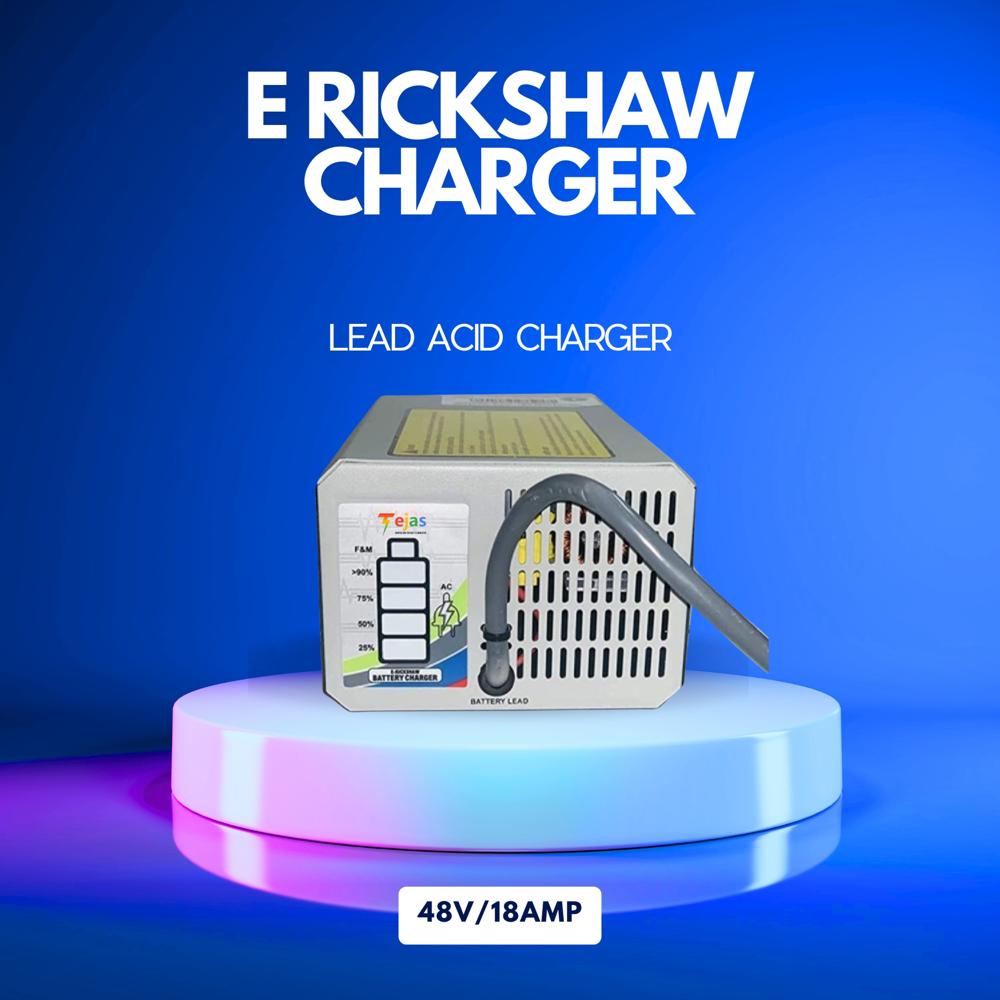 E- Rickshaw Charger - Lithium 48V 18A